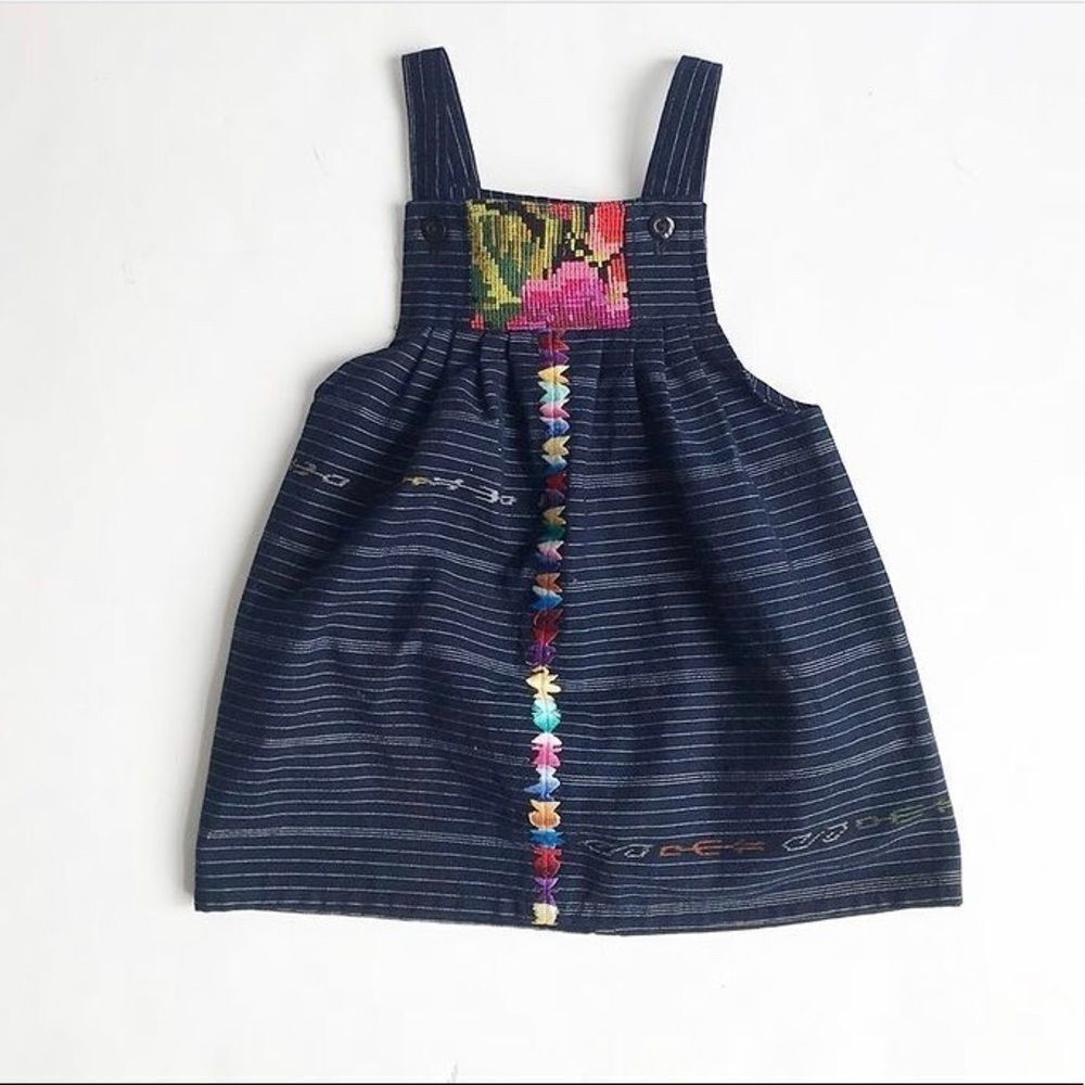 Guatemalan style dress M(fits 3/4T)